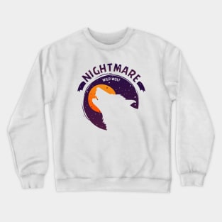 Nightmare Wild Wolf Crewneck Sweatshirt